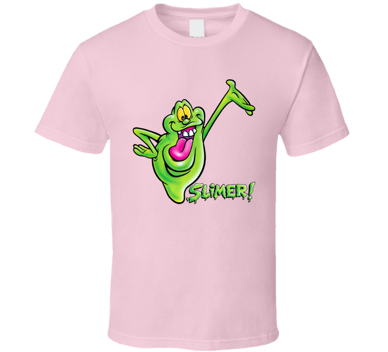 The Real Ghostbusters Slimer Retro Tv T Shirt