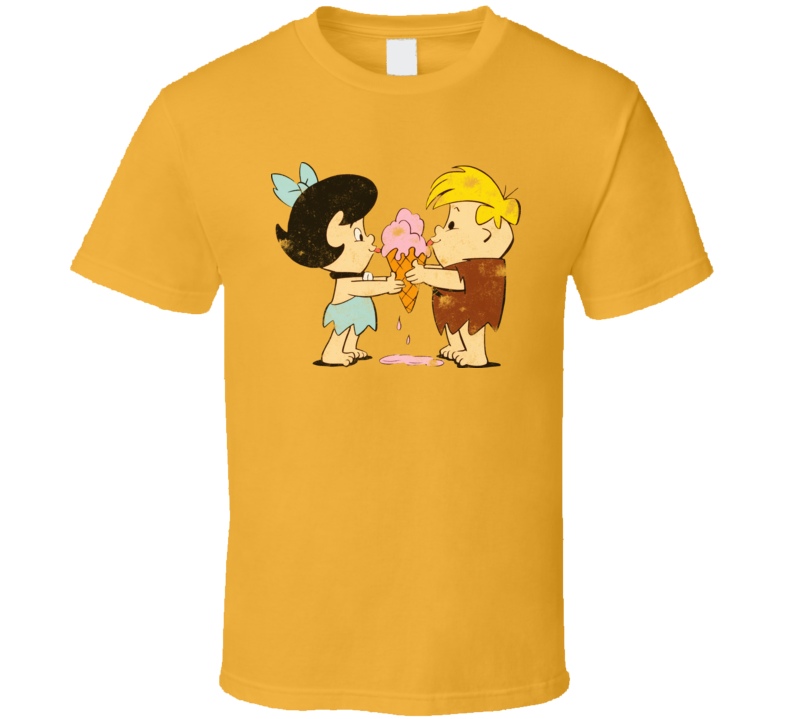The Flintstone Kids Retro Cartoon T Shirt