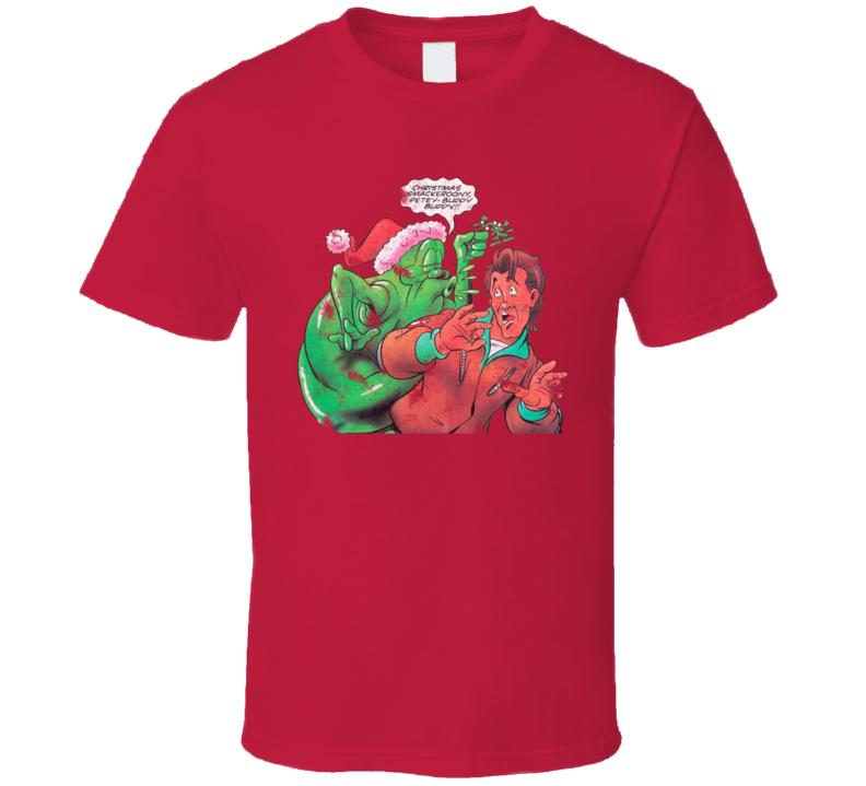 The Real Ghostbusters Retro Christmas Tv Show T Shirt