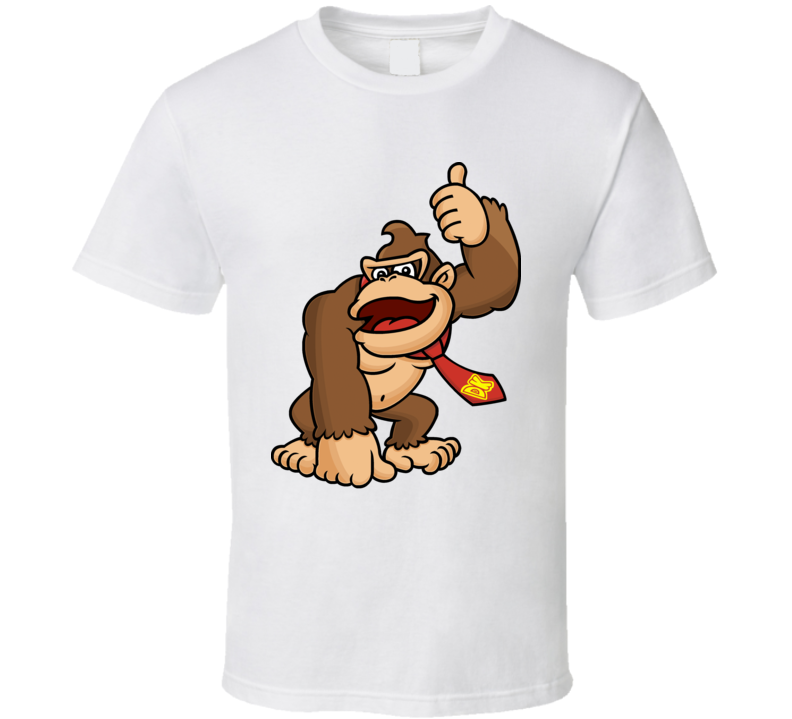Donkey Kong Country Thumbs Up Kids Tv Show Cartoon T Shirt
