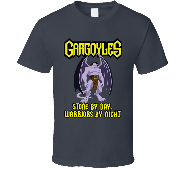 Gargoyles Warriors By Night 90s Monster Kids Tv Show Cartoon T Shirt