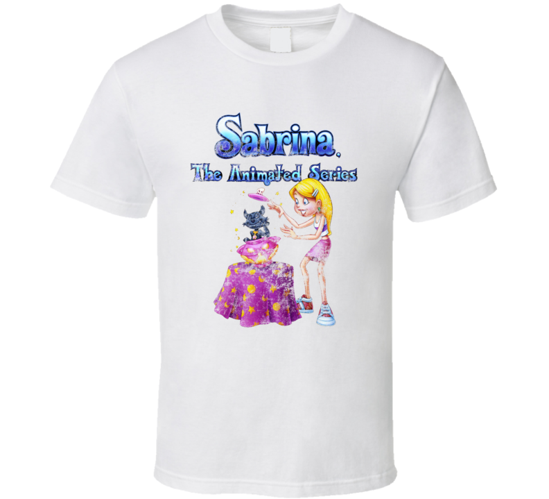 Sabrina The Animated Series Magic Cat 90s Kids Tv Show Cartoon Worn Lo