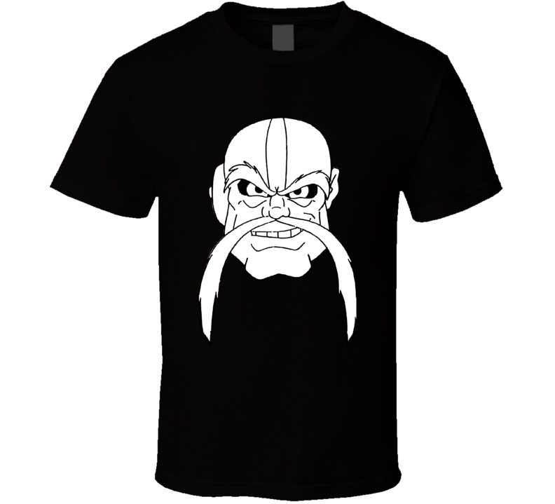 Road Rovers General Parvo Big Head Retro 90s Tv Show Fan T Shirt