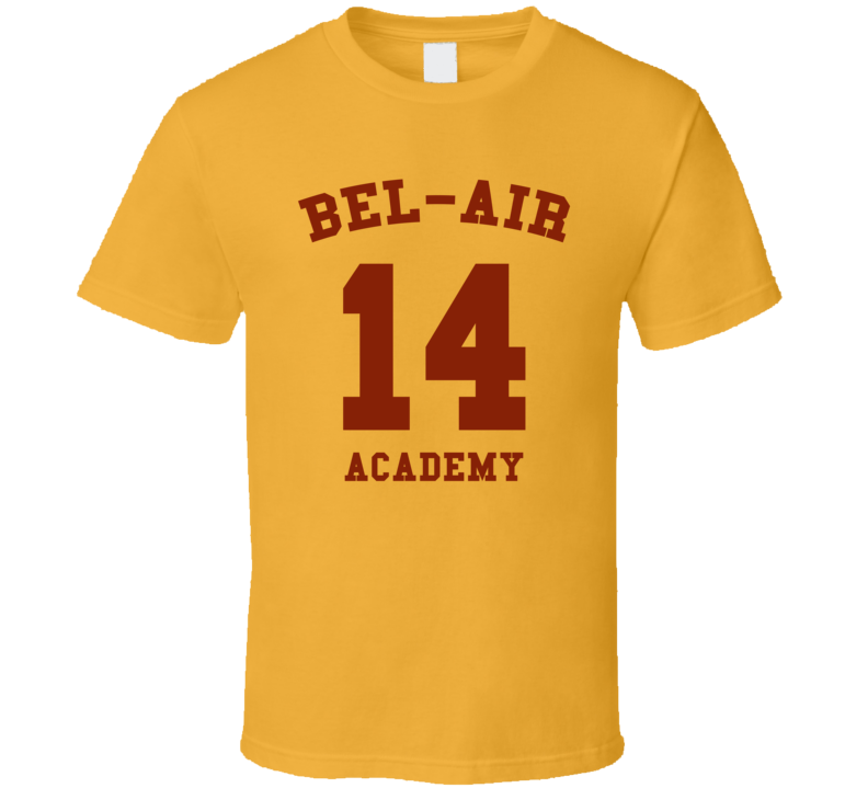 Bel Air Academy Fresh Prince Inspired Gym T Shirt