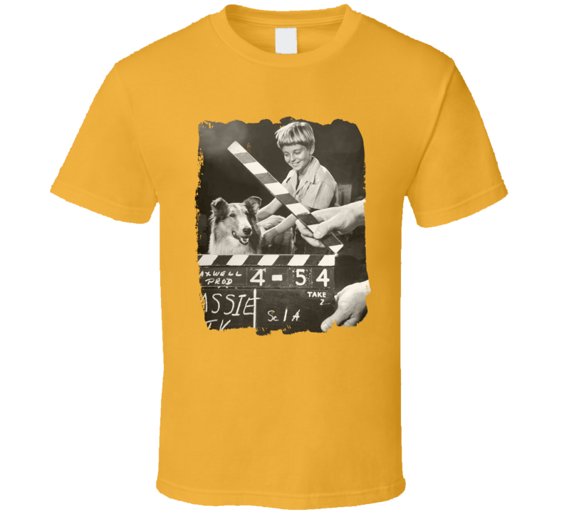Lassie Retro Tv Series Grunge T Shirt