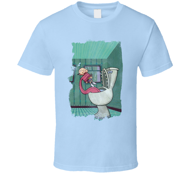 Nightmare Ned Toilet Cartoon T Shirt