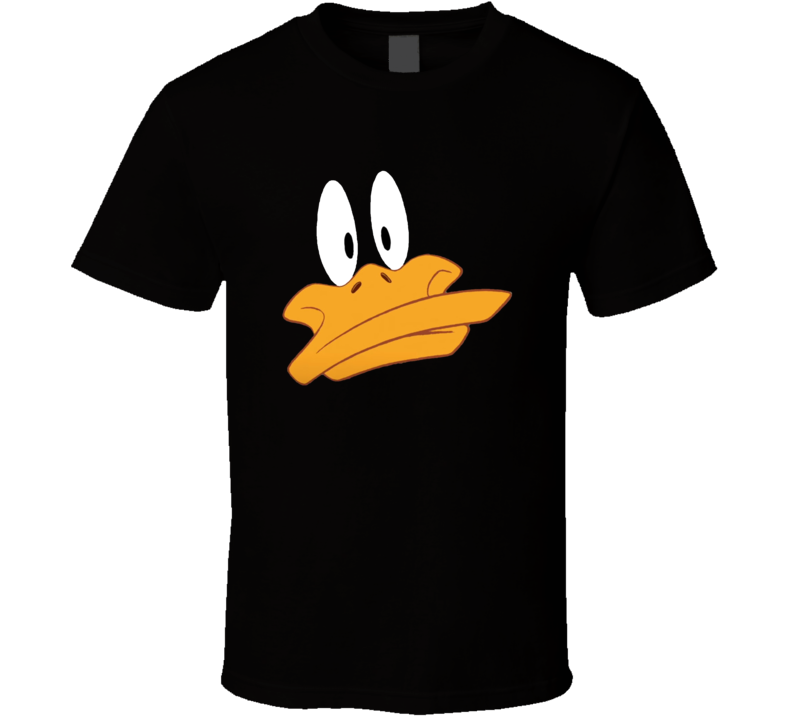 Daffy Duck Face Tv Show Fan T Shirt