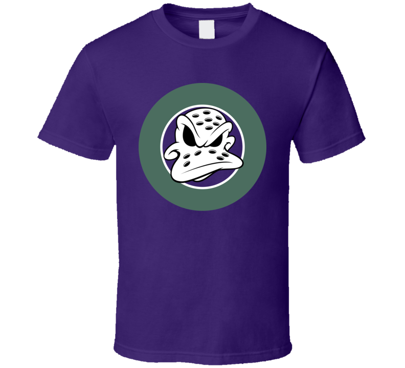 Might Ducks Angry Hockey Mask 90s Kids Tv Show Cartoon T Shirt