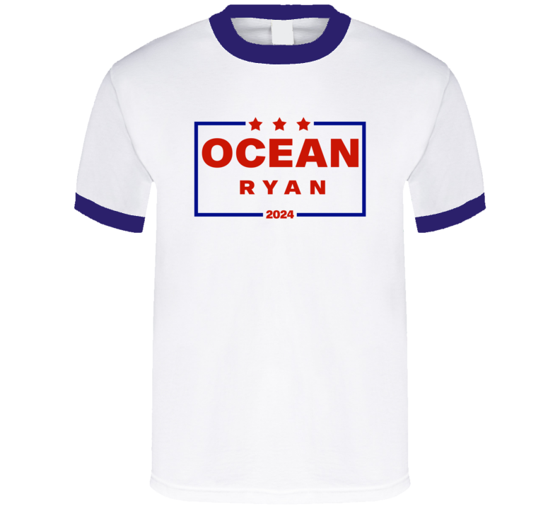 Danny Ocean And Rusty Ryan For President 2024 Ocean's 12 Movie T Shirt