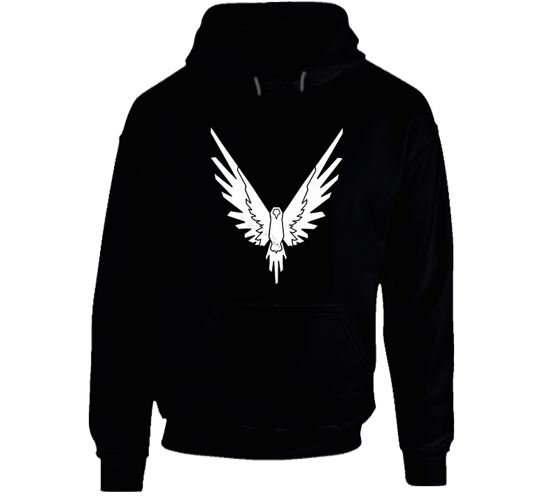 New Maverick Bird White Logo Logan Paul Black From Us Hoodie New Maverick Bird White Logo Logan Paul Black From Us Hoodie