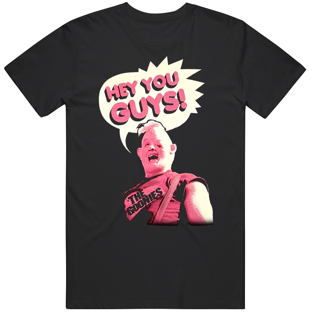 Goonies Hey You Guys T Shirt Goonies Hey You Guys T Shirt