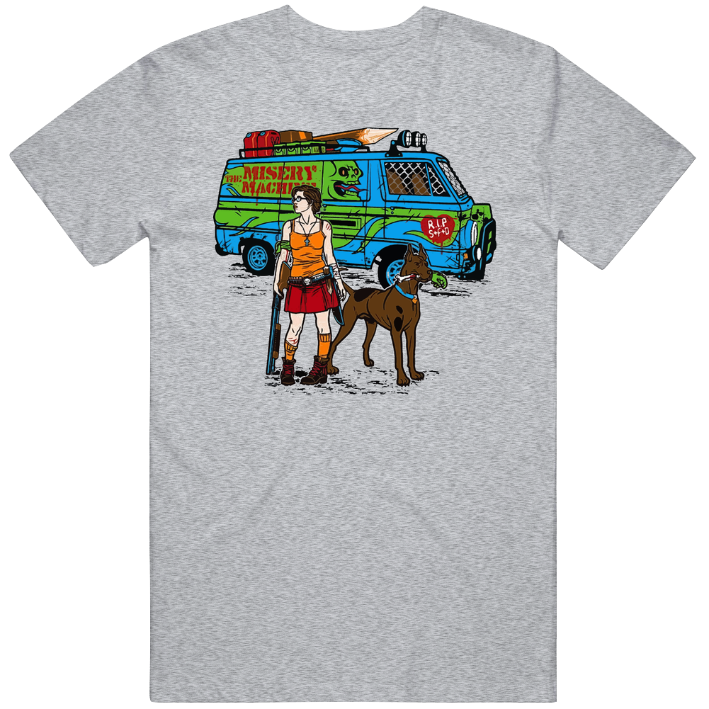 Scooby Doo Zombie Parody T Shirt