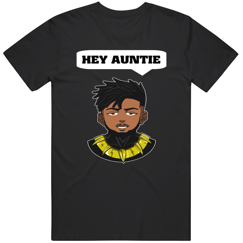 Erik Killmonger Black Panther Hey Auntie T Shirt