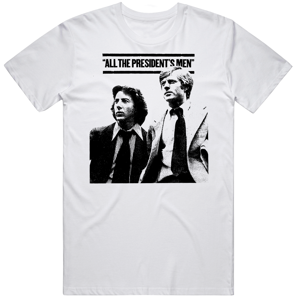 All The President's Men Retro Movie Nixon T Shirt All The President's Men Retro Movie Nixon T Shirt