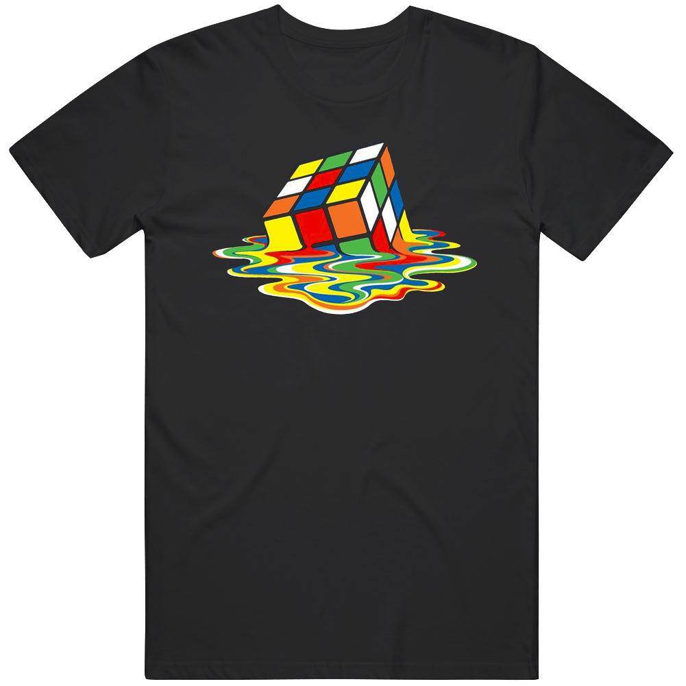 Rubiks Cube Sheldon Big Bang Theory T Shirt