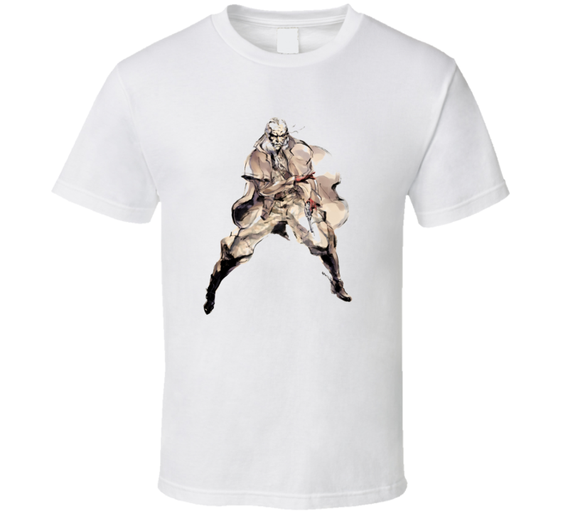 Metal Gear Solid Ocelot Snake T Shirt Metal Gear Solid Ocelot Snake T Shirt