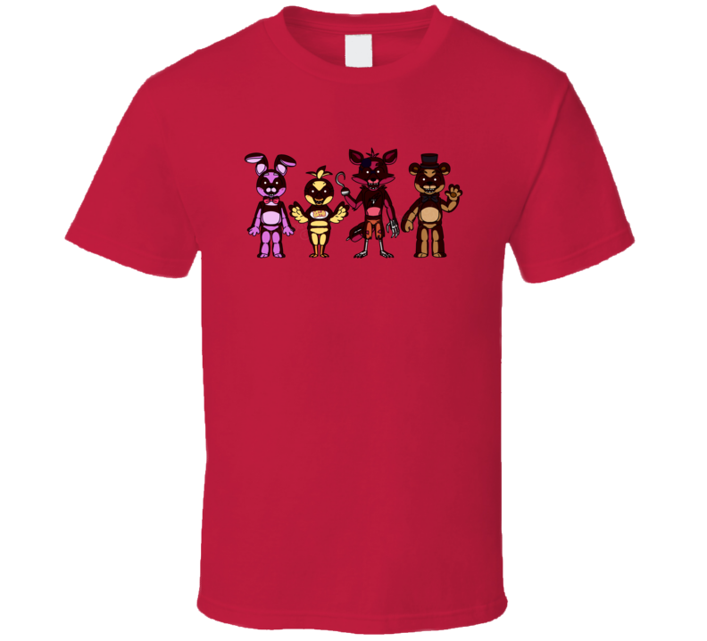 Five Nights at Freddy's Games T Shirt Five Nights at Freddy's Games T Shirt
