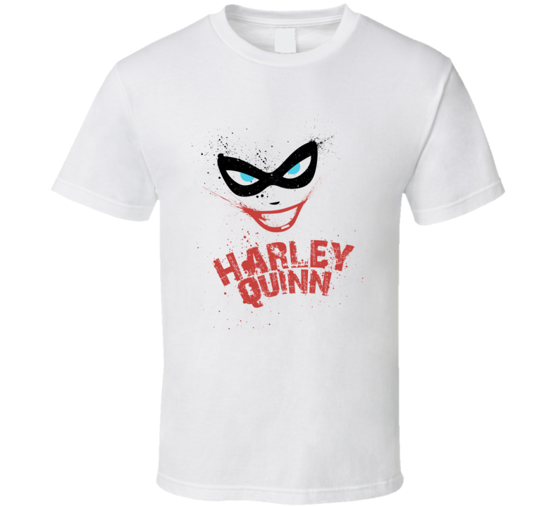 Harley Quinn Creepy Smile T-Shirt Harley Quinn Creepy Smile T-Shirt