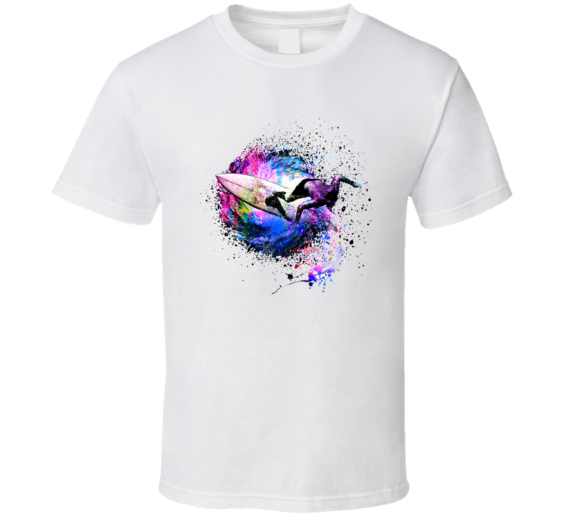 color Surfering Abstract T-shirt color Surfering Abstract T-shirt