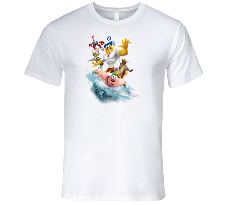 The SpongeBob Movie Sponge Out of Water T Shirt The SpongeBob Movie Sponge Out of Water T Shirt