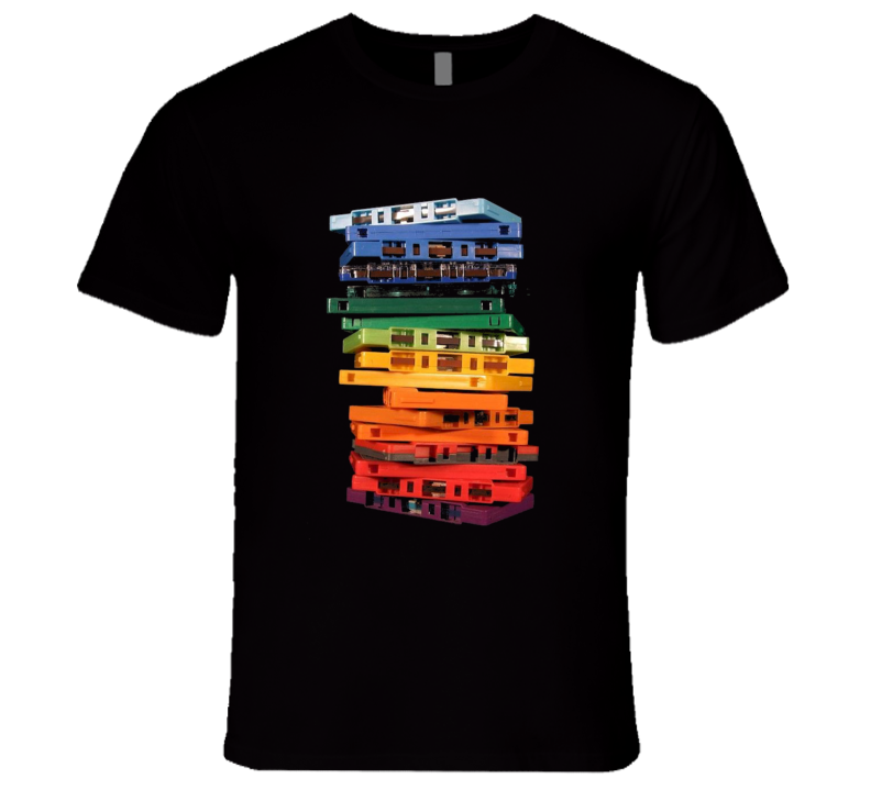 Cassette Tape 80s retro T Shirt Cassette Tape 80s retro T Shirt