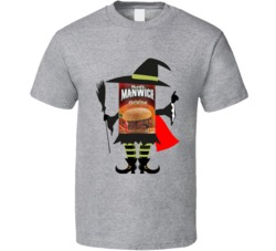 Manwich Costume Man Witch Halloween Funny Gift T Shirt