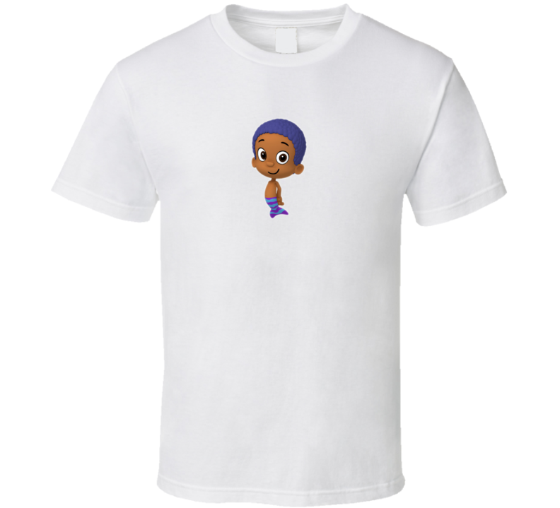 Bubble Guppies Character Goby Swimming Fish Fin Fan Cartoon Gift T Shirt