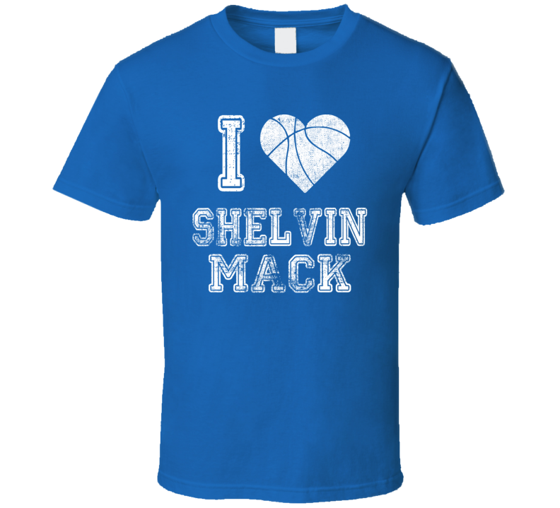 I Love Shelvin Mack Orlando Basketball Team Player Fan T Shirt