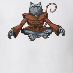 Teenage Mutant Ninja Turtles Master Splinter Character Fan 1980's Gift T Shirt 32102793