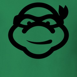 Teenage Mutant Ninja Turtles Raphael Leonardo Michaelangelo Donatello Silhouette Cast Character Fan 1980's Gift T Shirt 32102889