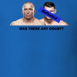 Ufc 217 Gsp Bisping Champion Fight Mma Middleweight Fan Gift Rush St Pierre Defeated T Shirt 32541837