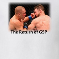 Ufc 217 Gsp Bisping Champion Fight Mma Middleweight Fan Gift Rush St Pierre The Return T Shirt 32541854
