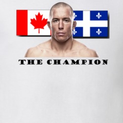 Ufc 217 Gsp Bisping Champion Fight Mma Middleweight Fan Gift Rush St Pierre T Shirt 32541883