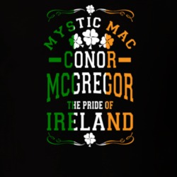 Mystic Mac Conor Mcgregor The Pride Of Ireland Ufc Mma Champion T Shirt 32629581