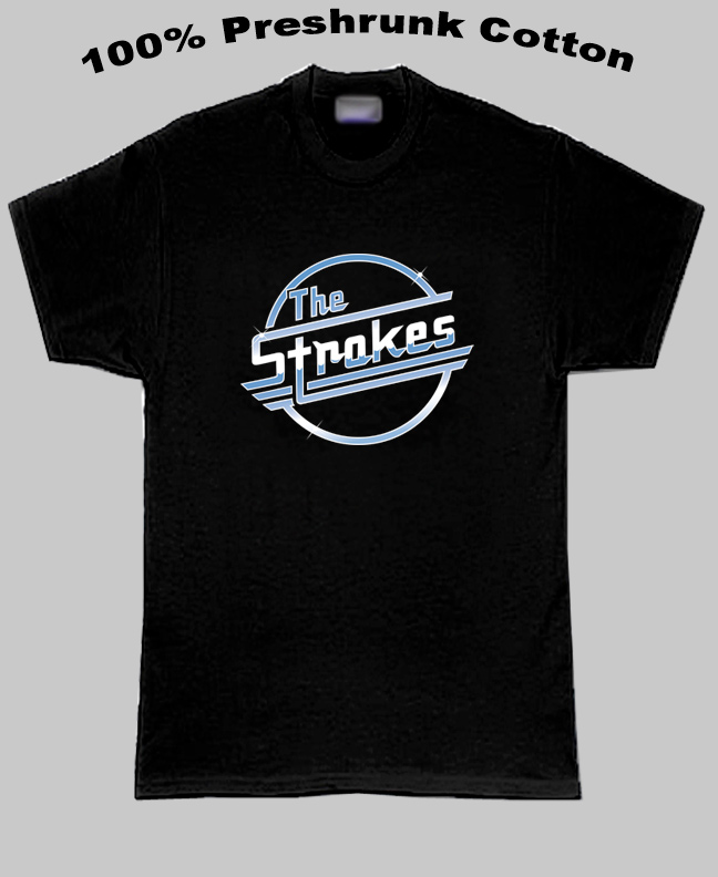 The Strokes Music Group T Shirt The Strokes Music Group T Shirt
