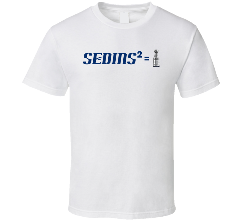 Trophy Sedins Hockey T Shirt Trophy Sedins Hockey T Shirt
