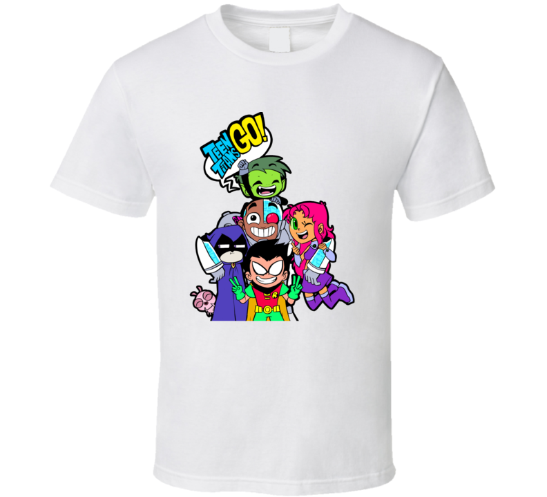Teen Titans Go! Tv Superheroes T Shirt Teen Titans Go! Tv Superheroes T Shirt