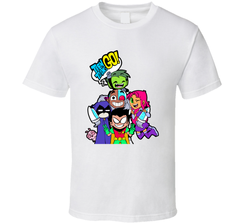 Teen Titans Go! Tv Superheroes T Shirt