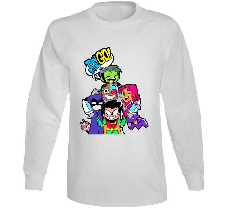 Teen Titans Go! Tv Superheroes Long Sleeve Teen Titans Go! Tv Superheroes Long Sleeve