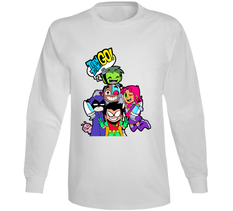 Teen Titans Go! Tv Superheroes Long Sleeve