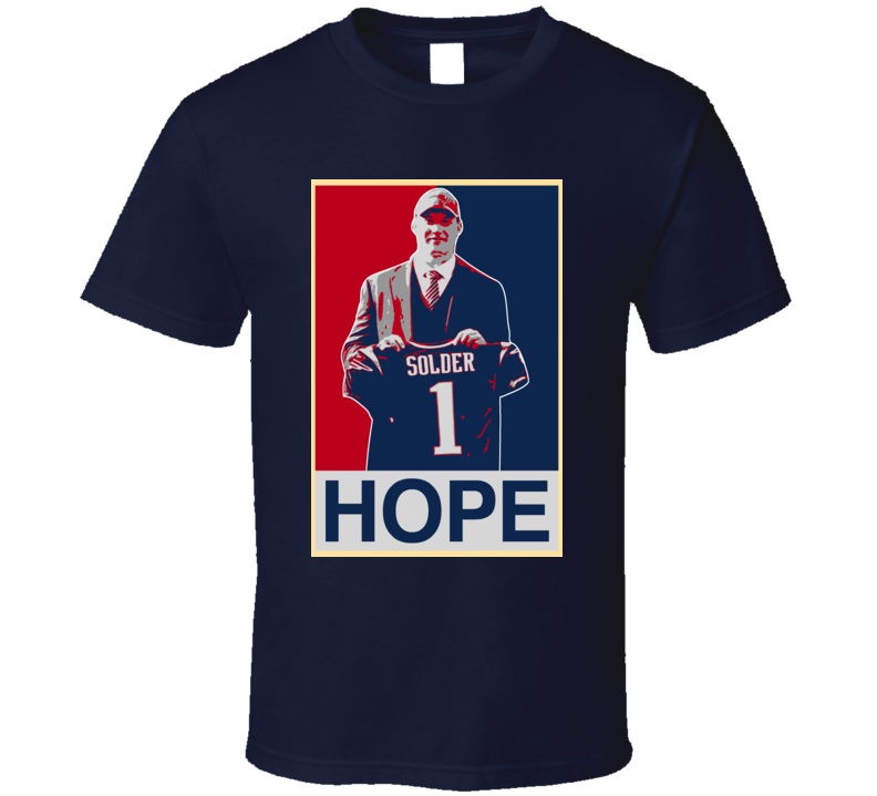 Nate Solder New England Hope T Shirt Nate Solder New England Hope T Shirt