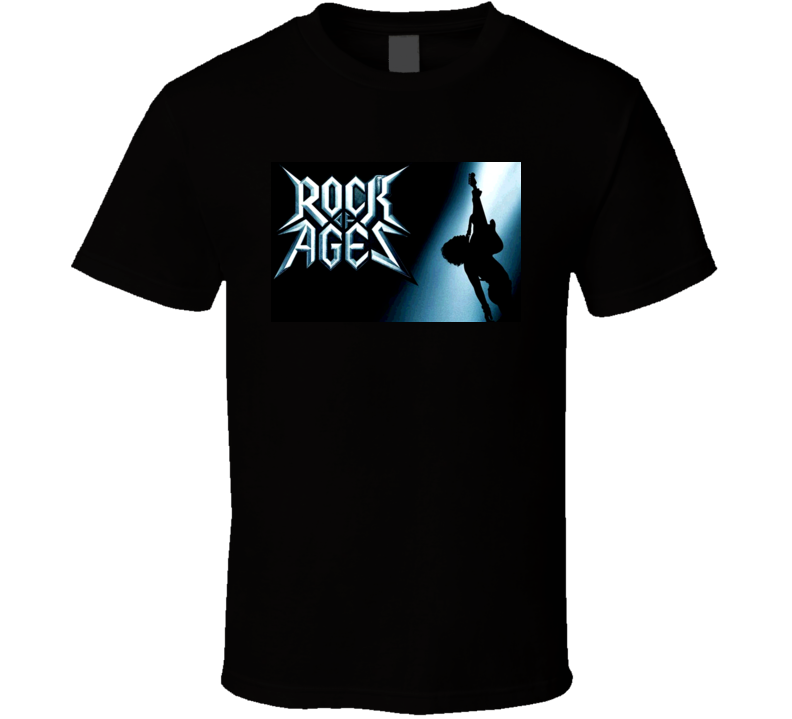 Rock Of Ages Movie Poster T Shirt Rock Of Ages Movie Poster T Shirt
