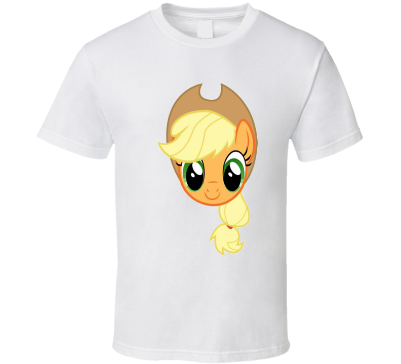 My Little Pony Apple Jack Head T Shirt My Little Pony Apple Jack Head T Shirt