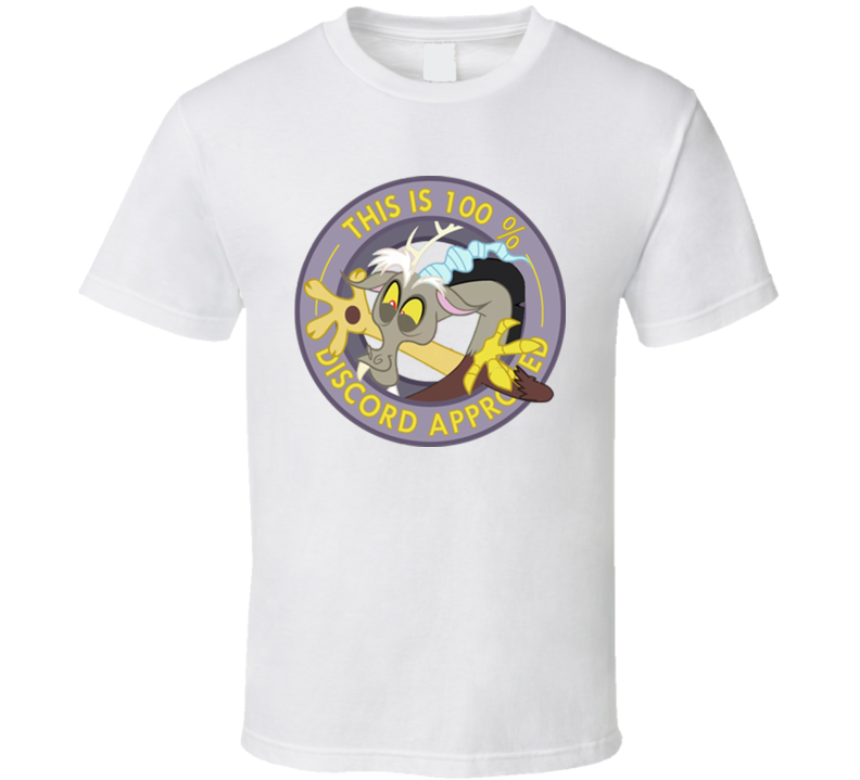 My Little Pony Brony Discord Approved T Shirt My Little Pony Brony Discord Approved T Shirt