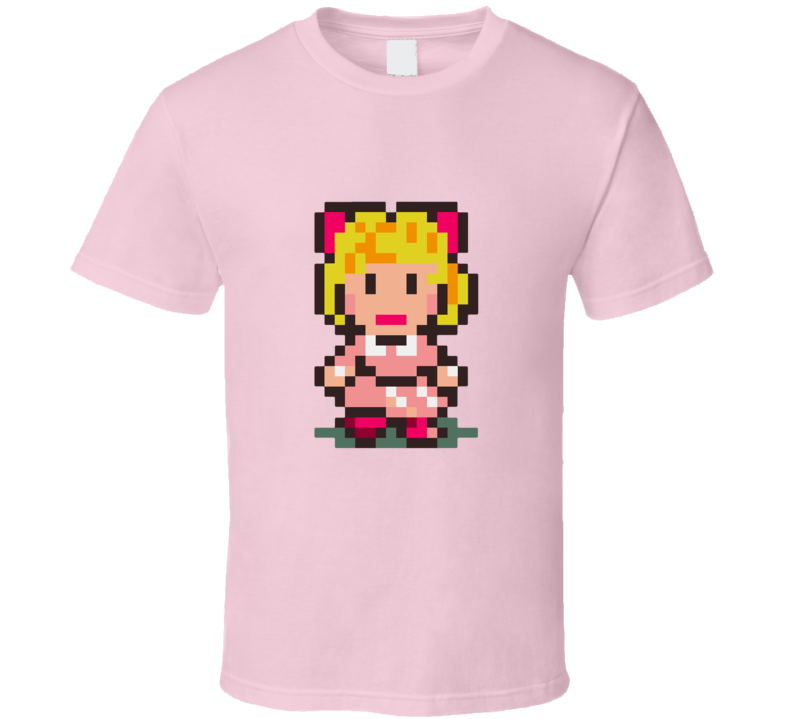 EarthBound Paula Polestar NES 8 bit T shirt