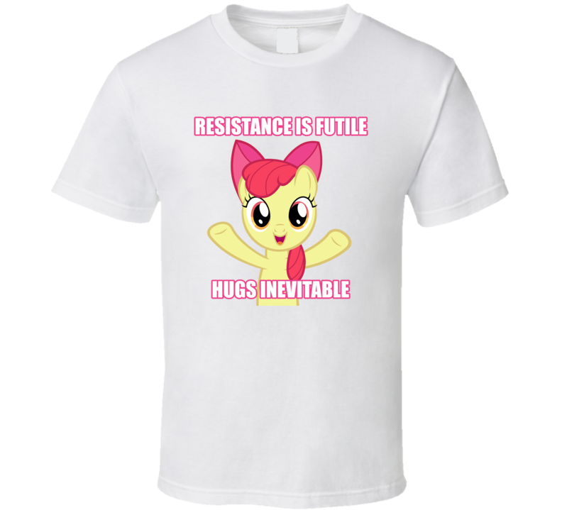 my Little Pony Brony Apple Bloom hugs T Shirt my Little Pony Brony Apple Bloom hugs T Shirt