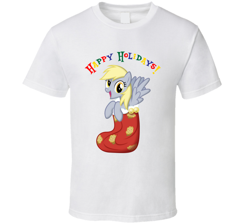 My Little Pony Brony Derpy holiday christmas T Shirt