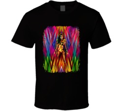 Wonder Woman 1984 Cool Superhero Movie Fan Distressed Style T Shirt 37465755