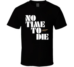 007 No Time To Die 2020 James Bond Action Movie Fan Cool T Shirt 37516323