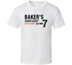 Bakers Kentucky Straight Bourbon Whiskey Single Barrel Liquor T Shirt 37545225
